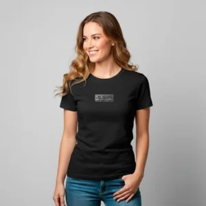 Camiseta Feminina Preta | Jesus, Caminho